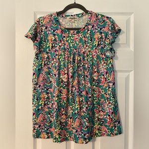 Haptics floral top, small, never worn